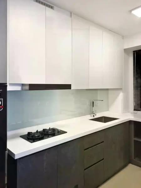 Servis Apartment untuk Disewa di United Point (Residensi Berpadu) - Pearl Ho - Kitchen - PropertyGuru.com.my