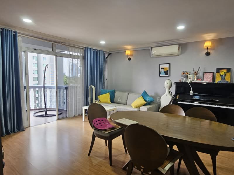 Condominium for Sale at City Gardens - Stella Lee - Living Room - PropertyGuru.com.my