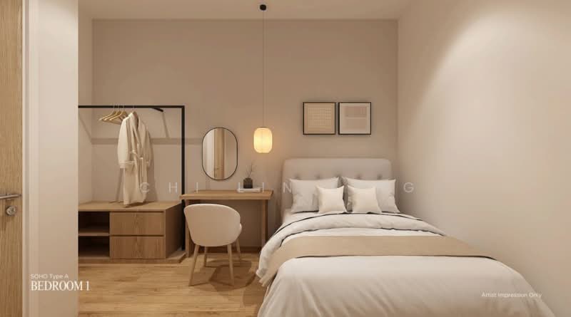 Servis Apartment untuk Dijual di Armani Residence - Chi Lin Ling - Bedroom - PropertyGuru.com.my