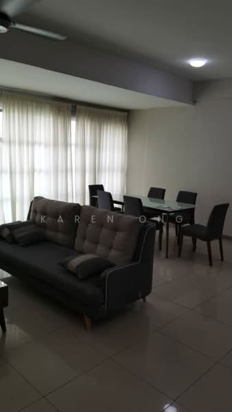 Servis Apartment untuk Disewa di Saujana Residency - Karen Ong - Living Room - PropertyGuru.com.my