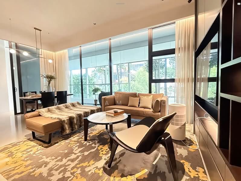 Service Residence for Sale at Residensi Menerung 111 - William Chow - Living Room - PropertyGuru.com.my