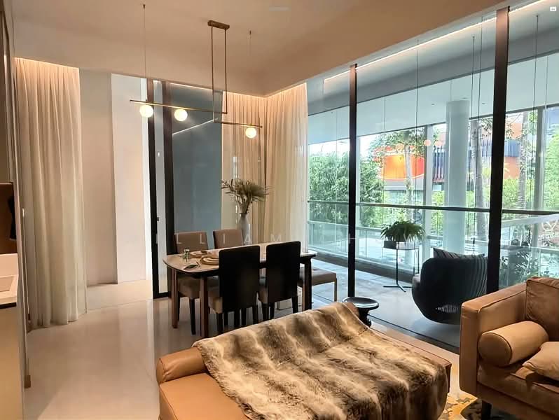 Service Residence for Sale at Residensi Menerung 111 - William Chow - Living Room - PropertyGuru.com.my