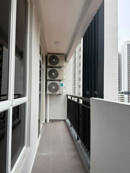 Service Residence for Rent at TRELLIS RESIDENCES - Hong Charng Lee - Balcony - PropertyGuru.com.my