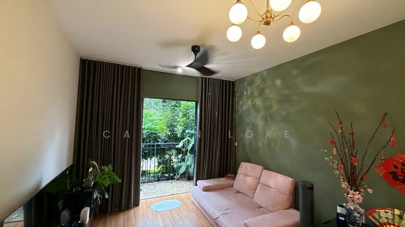 Servis Apartment untuk Disewa di Gems Residences - Calvin Loke - Living Room - PropertyGuru.com.my
