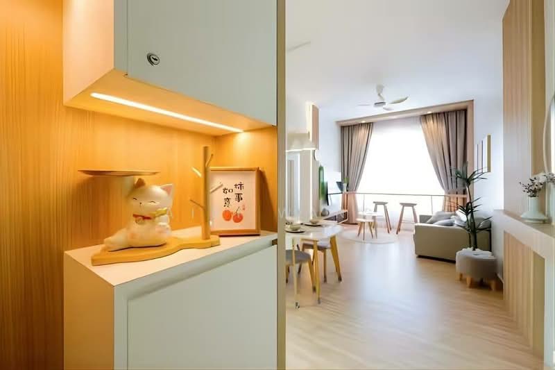 Service Residence for Rent at Amber Cove - Aibi Wang - Living Room - PropertyGuru.com.my