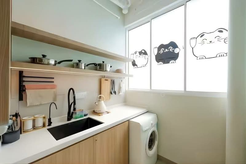 Service Residence for Rent at Amber Cove - Aibi Wang - Kitchen - PropertyGuru.com.my