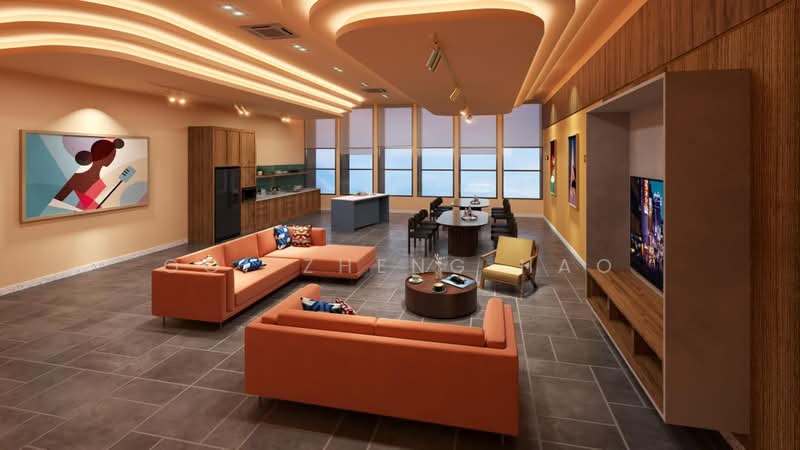 Service Residence for Sale at The Vividz - Ooi Zheng Hao - Living Room - PropertyGuru.com.my