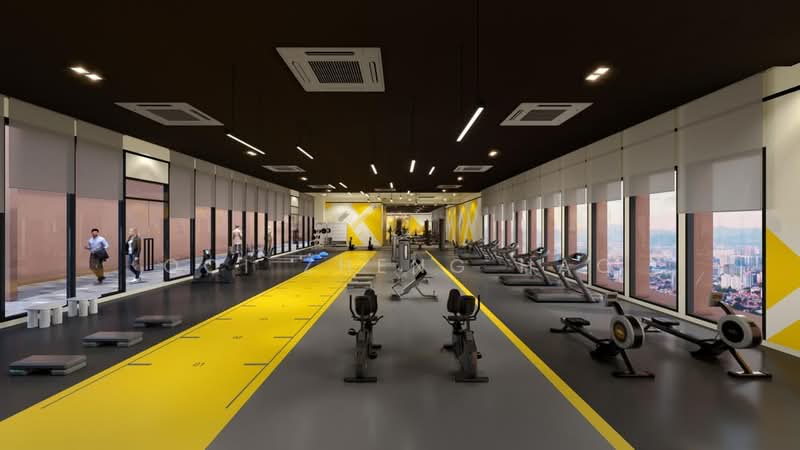 Service Residence for Sale at The Vividz - Ooi Zheng Hao - Gym - PropertyGuru.com.my