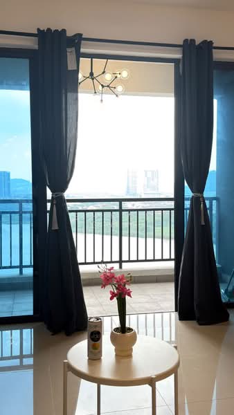 Servis Apartment untuk Disewa di Baron Residence @ Lake City - Shawn Gan - Balcony - PropertyGuru.com.my