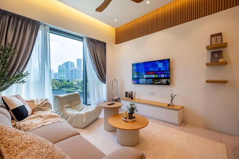 Servis Apartment untuk Disewa di Core Residence @ TRX - Hui Qi - Living Room - PropertyGuru.com.my