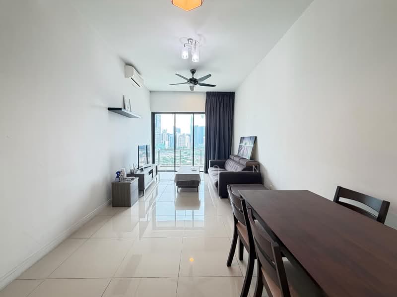Servis Apartment untuk Disewa di Setia SKY Residences - Weis Oon - Living Room - PropertyGuru.com.my