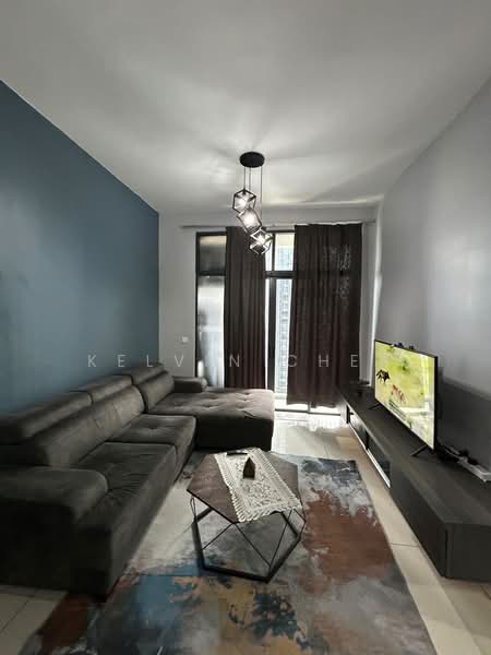 Kediaman Servis untuk Disewa di Lexa Residence @ The Quartz WM - Kelvin Chen - Living Room - PropertyGuru.com.my