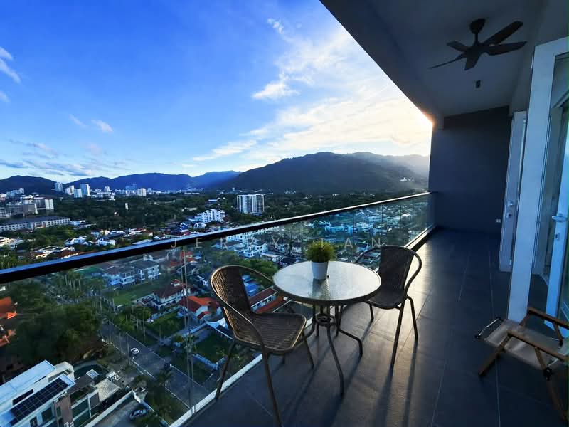 Kondominium untuk Disewa di Codrington Residence - Jerry Tan - Balcony - PropertyGuru.com.my