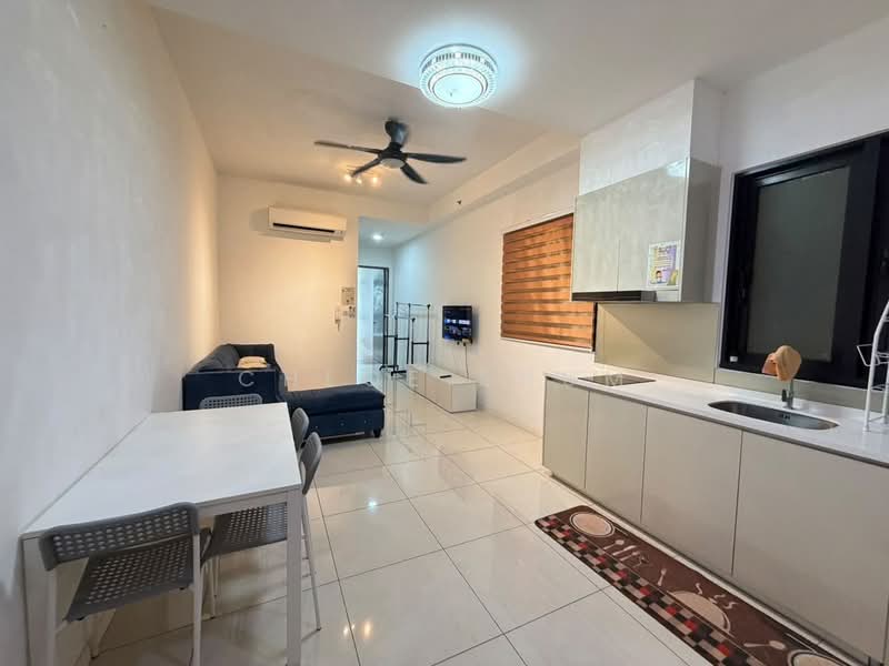 Servis Apartment untuk Disewa di Paradigm Residence - Chloe Shum - Living Room - PropertyGuru.com.my