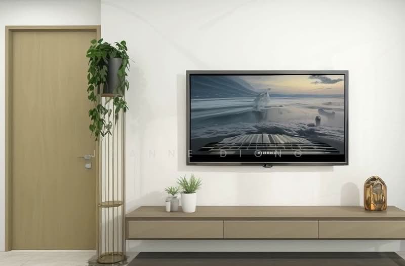 Service Residence for Rent at The Pulse Residence - Joanne Diong - Living Room - PropertyGuru.com.my