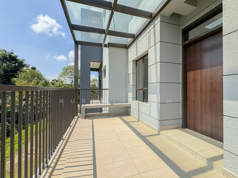 Rumah Teres untuk Dijual di Cyberjaya (Selangor) - Nur Diyanah - Main Entrance - PropertyGuru.com.my