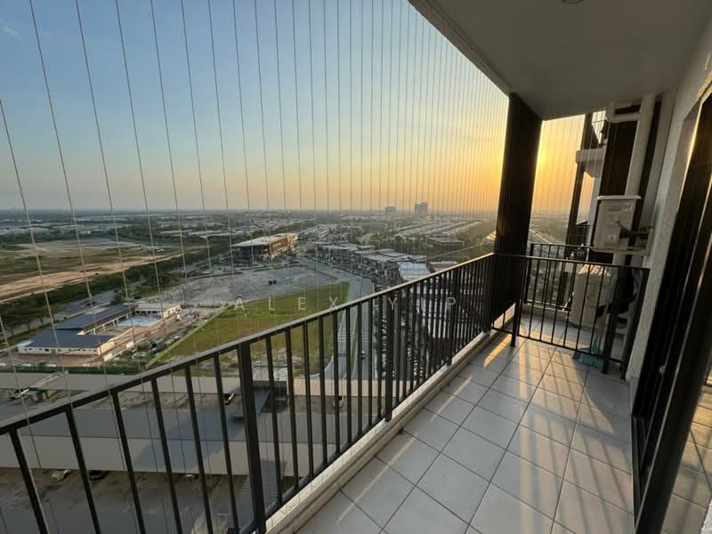Service Residence for Rent at Duduk Se.Ruang @ Eco Sanctuary - Alex Yip - Balcony - PropertyGuru.com.my