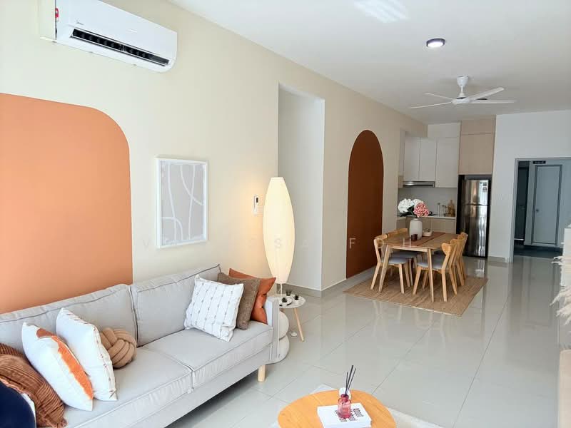 Kondominium untuk Dijual di Bukit Bantayan Residences - Vanessa Foh - Living Room - PropertyGuru.com.my