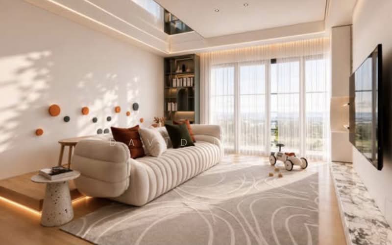 Condominium for Sale at Sapphire On The Park - David Ling - Living Room - PropertyGuru.com.my
