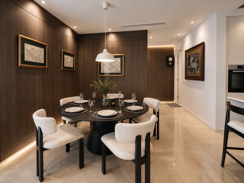 Servis Apartment untuk Dijual di Southpoint Residences - Jay Tian - Dining Room - PropertyGuru.com.my