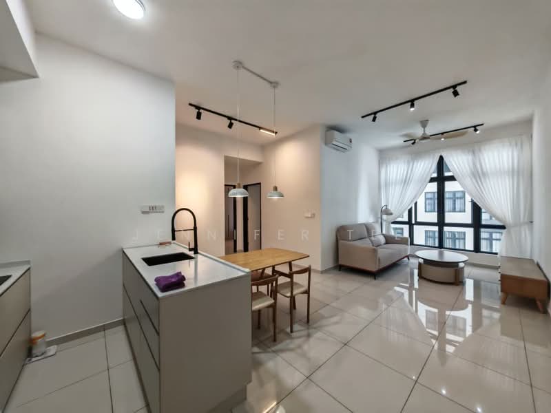 Servis Apartment untuk Disewa di Space Residency - Jennifer Tee - Living Room - PropertyGuru.com.my