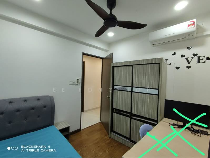 Servis Apartment untuk Dijual di Country Garden Central Park - Ee Fong Toh - Bedroom - PropertyGuru.com.my