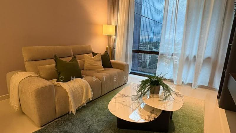Service Residence for Rent at Pavilion Damansara Heights, Windsor Suites - Chester Tan - Living Room - PropertyGuru.com.my