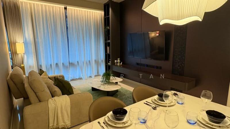 Service Residence for Rent at Pavilion Damansara Heights, Windsor Suites - Chester Tan - Living Room - PropertyGuru.com.my