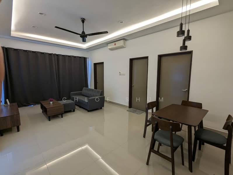 Servis Apartment untuk Disewa di SkyVille 8 @ Benteng 8 - Chloe Shum - Living Room - PropertyGuru.com.my