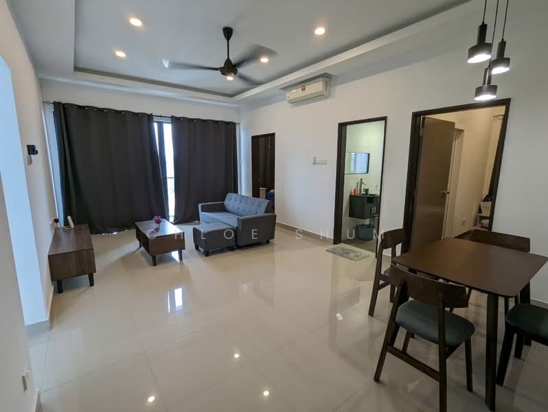 Servis Apartment untuk Disewa di SkyVille 8 @ Benteng 8 - Chloe Shum - Living Room - PropertyGuru.com.my