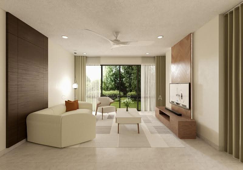 Kediaman Servis untuk Dijual di Pavilion Damansara Heights - Chester Tan - Living Room - PropertyGuru.com.my