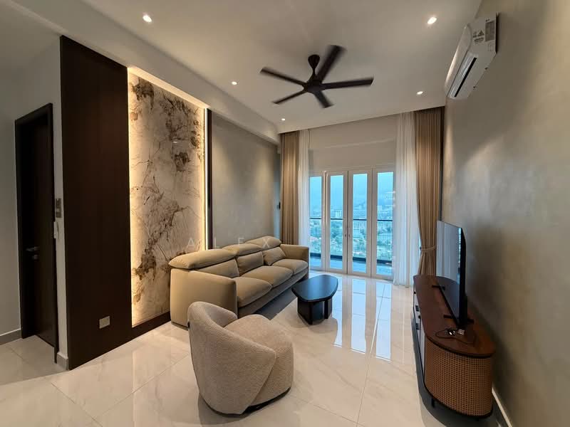Kondominium untuk Disewa di Codrington Residence - Alex Lim - Living Room - PropertyGuru.com.my