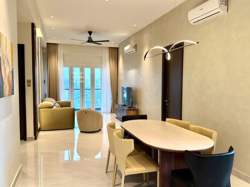 Kondominium untuk Disewa di Codrington Residence - Alex Lim - Living Room - PropertyGuru.com.my