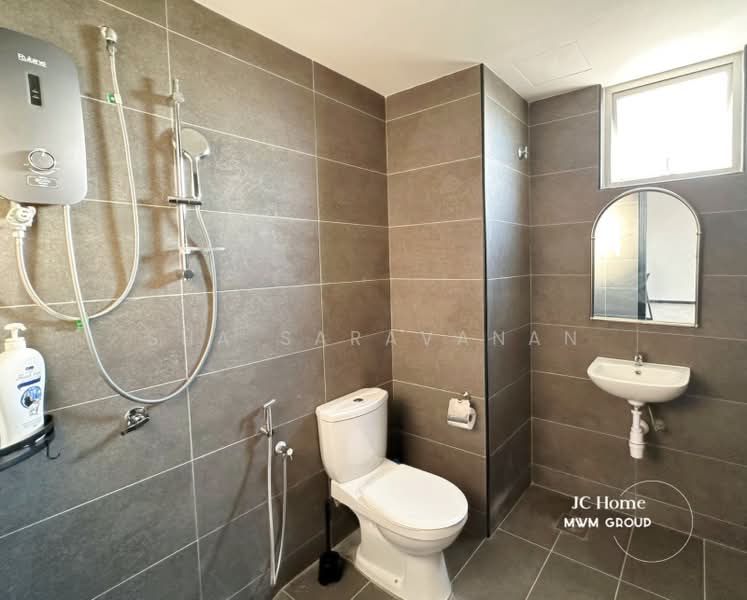 Servis Apartment untuk Disewa di Midas @ Seri Alam - Sha Saravanan - Bathroom - PropertyGuru.com.my