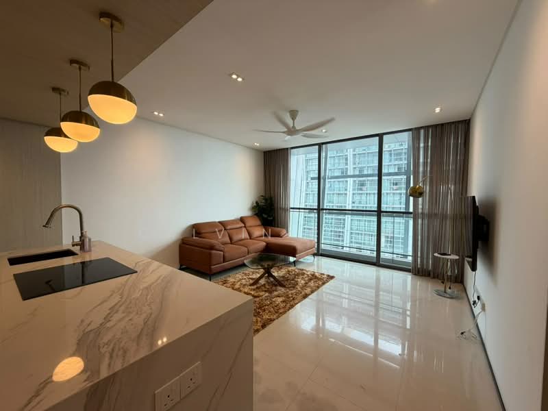 Kondominium untuk Disewa di The Fennel - calvin Chin - Living Room - PropertyGuru.com.my