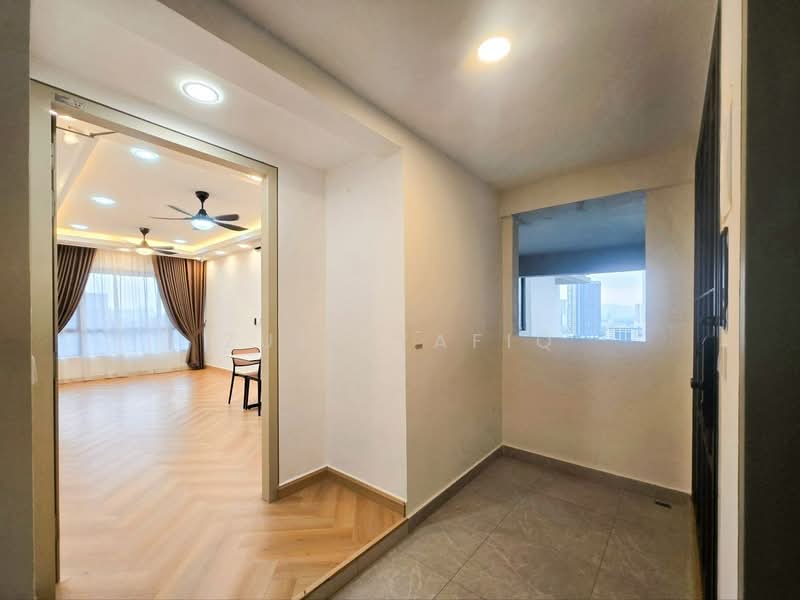 Service Residence for Sale at Quinn Residence - Zul Syafiq - Living Room - PropertyGuru.com.my