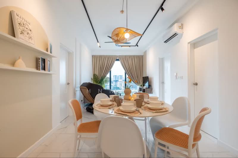 Service Residence for Sale at Cubic Botanical - Johnny Tan - Dining Room - PropertyGuru.com.my