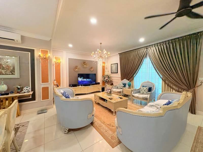 Rumah Teres 2.5-Tingkat untuk Dijual di Cyberjaya (Selangor) - Fahana Rashid - Living Room - PropertyGuru.com.my