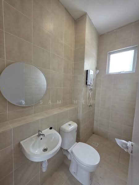 Flat for Rent at RESIDENSI SELANGORKU OLEANDER - Sam Hew - Bathroom - PropertyGuru.com.my