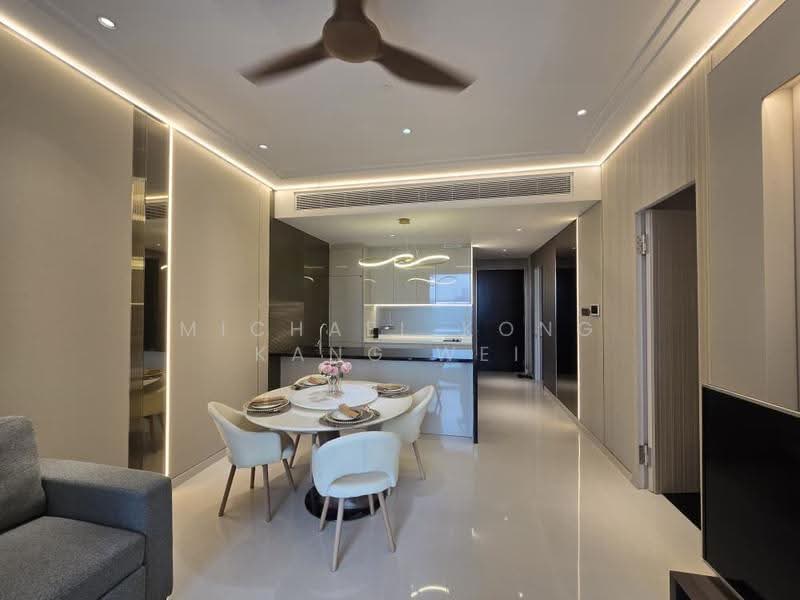 Kediaman Servis untuk Disewa di Regent Suites @ Pavilion Damansara Heights - Michael Kong Kang Wei - Living Room - PropertyGuru.com.my