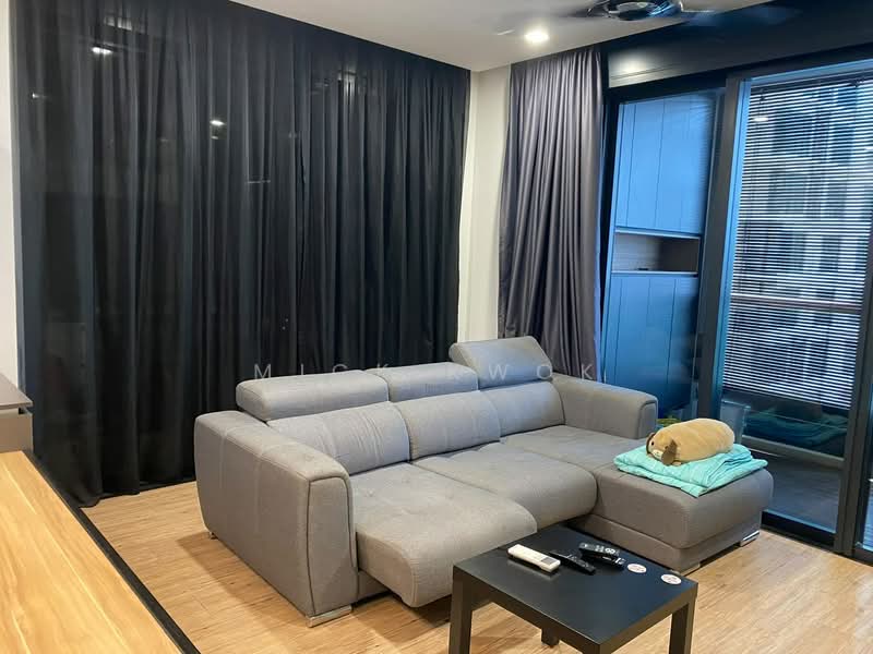 Service Residence for Sale at Arcoris SOHO - Mick Kwok - Living Room - PropertyGuru.com.my