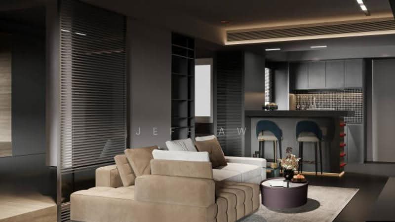 Service Residence for Sale at Scarletz Suites @ KL City Centre - Jeff Aw - Living Room - PropertyGuru.com.my