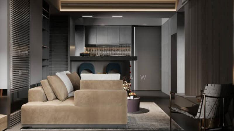 Service Residence for Sale at Scarletz Suites @ KL City Centre - Jeff Aw - Living Room - PropertyGuru.com.my