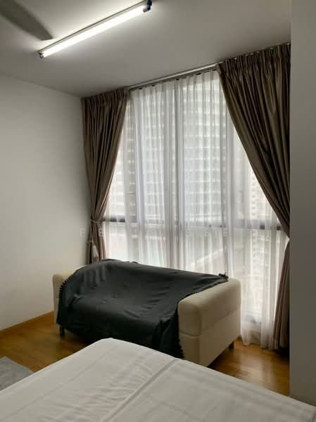 Kediaman Servis untuk Disewa di KL Gateway Residences - Felis See - Living Room - PropertyGuru.com.my