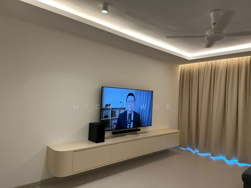 Kondominium untuk Dijual di Residensi Astrea - Mick Kwok - Living Room - PropertyGuru.com.my