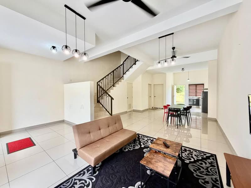Rumah Teres 2 Tingkat untuk Dijual di Sunsuria City (Dengkil) - Fazie Noor - Living Room - PropertyGuru.com.my