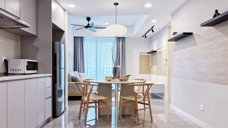 Servis Apartment untuk Disewa di Ooak Serviced Apartments @ Kiara 163 - Kim Ling - Kitchen - PropertyGuru.com.my