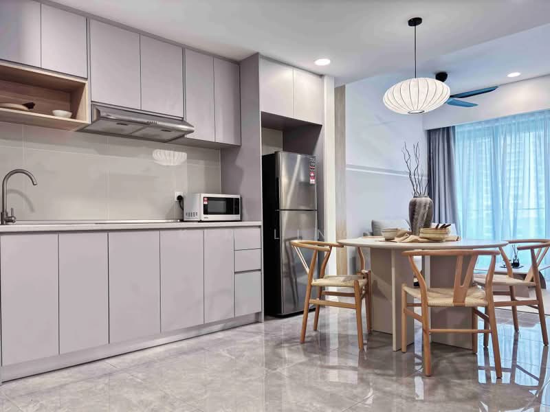 Servis Apartment untuk Disewa di Ooak Serviced Apartments @ Kiara 163 - Kim Ling - Kitchen - PropertyGuru.com.my
