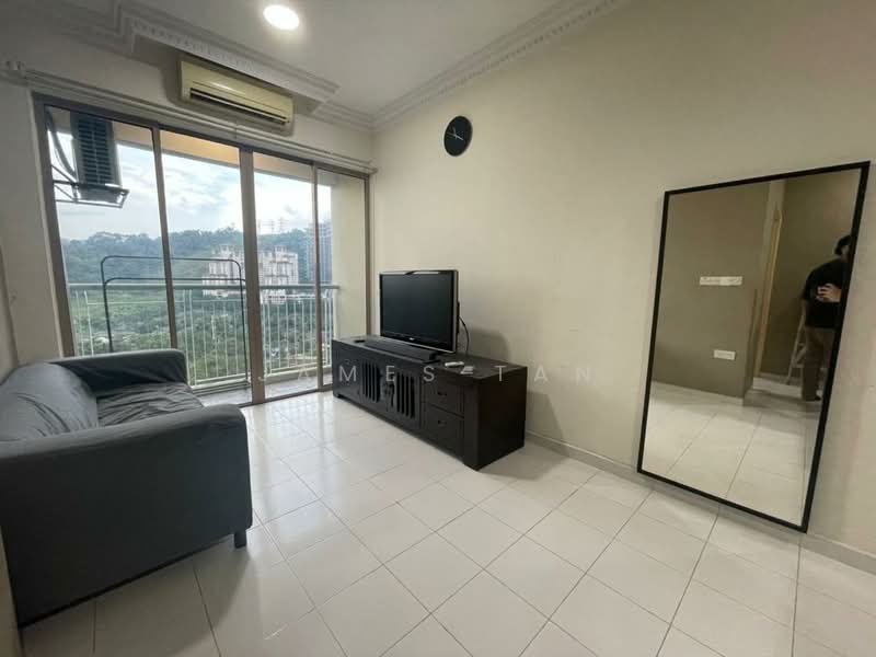 Servis Apartment untuk Disewa di Ritze Perdana 1 - James Tan - Living Room - PropertyGuru.com.my