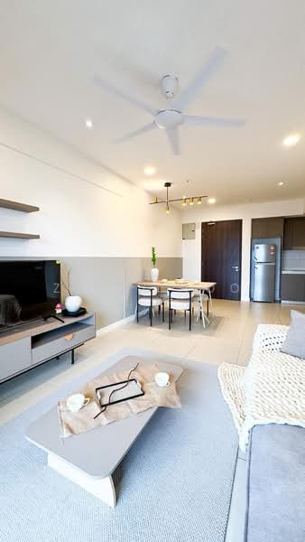 Servis Apartment untuk Disewa di Maya Ara Residences - Zyang Loo - Living Room - PropertyGuru.com.my
